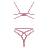 Muse Open Cup Bra With Embroidered Floral Applique Her Fetish